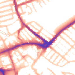 Daytime road noise heatmap for IG11 8QP