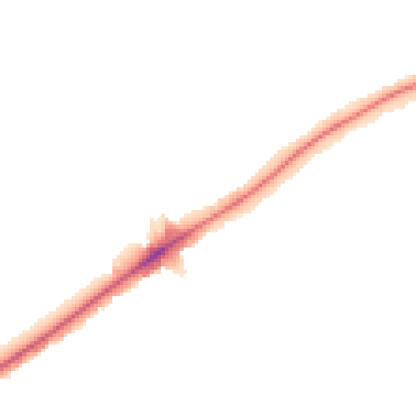 Night-time road noise heatmap for IG11 8UA