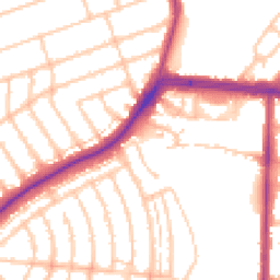Daytime road noise heatmap for IG11 9EA