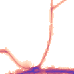 Night-time road noise heatmap for IG11 9NT