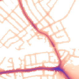 Daytime road noise heatmap for IG11 9PH