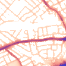 Daytime road noise heatmap for IG11 9RH