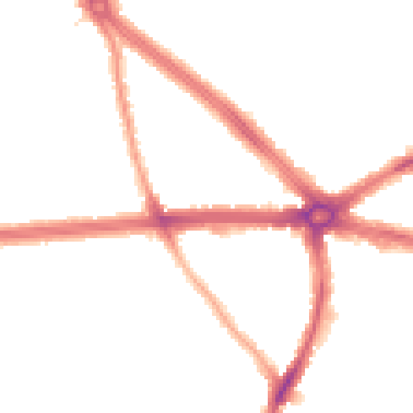 Night-time road noise heatmap for IG2 6NT