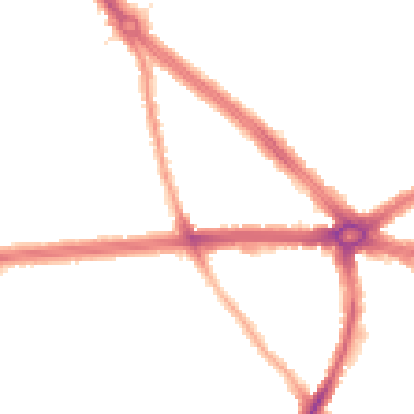 Night-time road noise heatmap for IG2 6UL