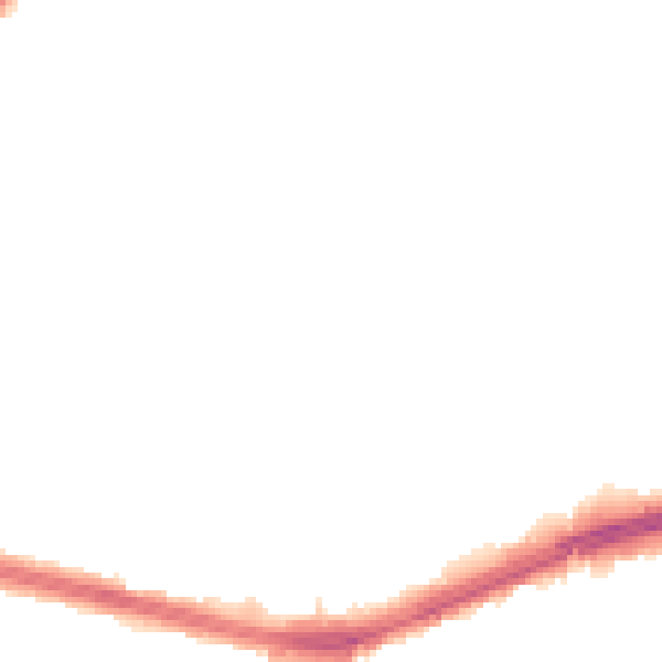 Night-time road noise heatmap for IG2 7LW