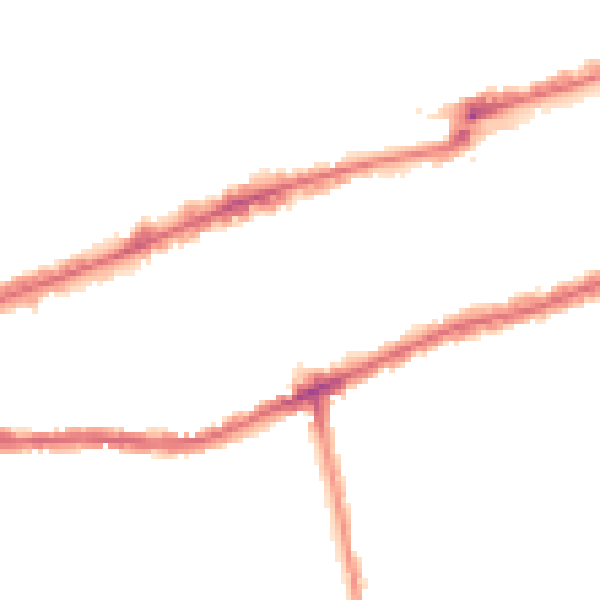 Night-time road noise heatmap for IG3 8AA