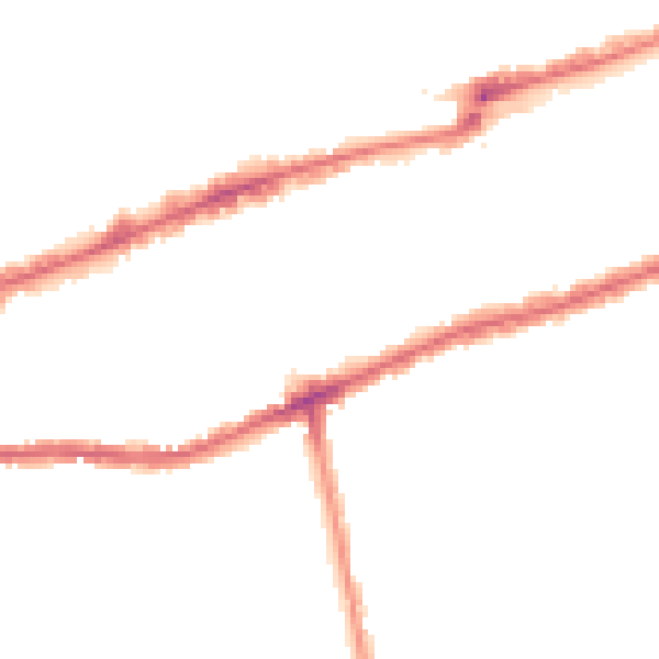 Night-time road noise heatmap for IG3 8AF