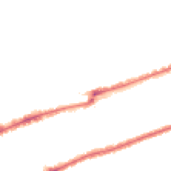 Night-time road noise heatmap for IG3 8FA