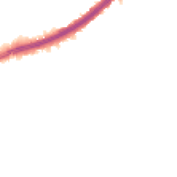 Night-time road noise heatmap for IG3 8HB