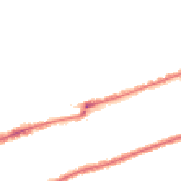 Night-time road noise heatmap for IG3 8LU