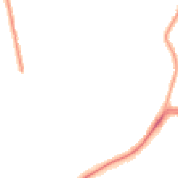 Night-time road noise heatmap for IG3 9DH