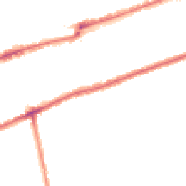 Night-time road noise heatmap for IG3 9JX
