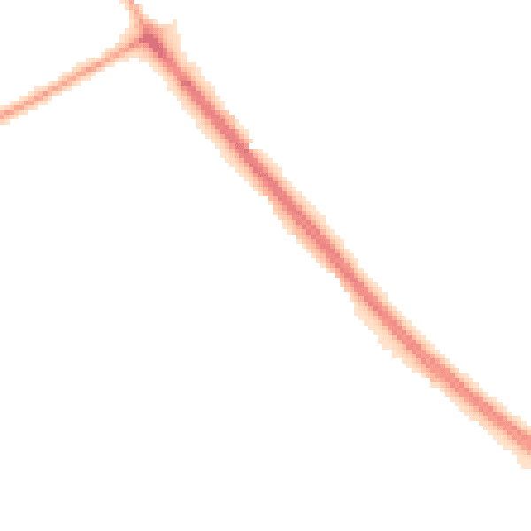 Night-time road noise heatmap for IG7 4AT