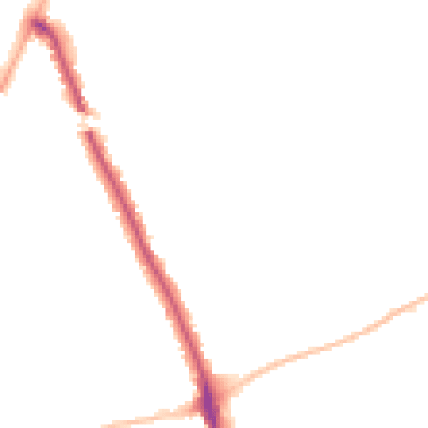 Night-time road noise heatmap for IG7 5HE