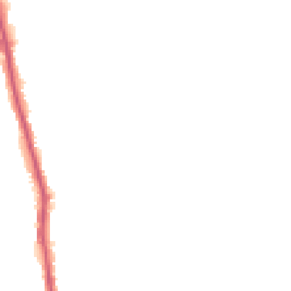 Night-time road noise heatmap for IG7 5JG