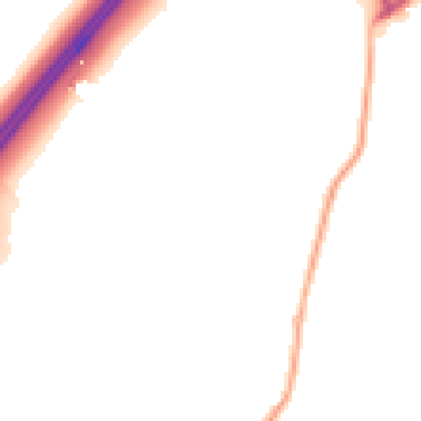 Night-time road noise heatmap for IG7 6BF