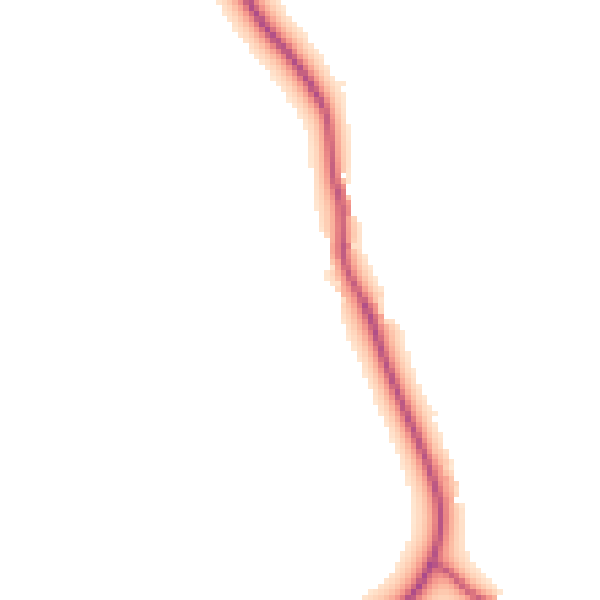 Daytime road noise heatmap for IG7 6DQ