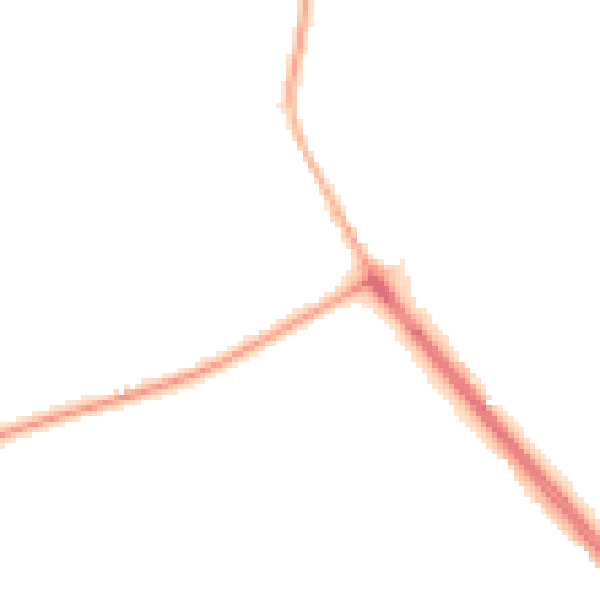Night-time road noise heatmap for IG7 6JT