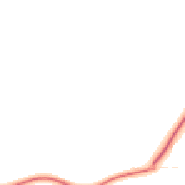 Night-time road noise heatmap for IP12 2PH