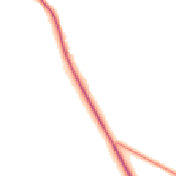 Daytime road noise heatmap for IP12 3DN