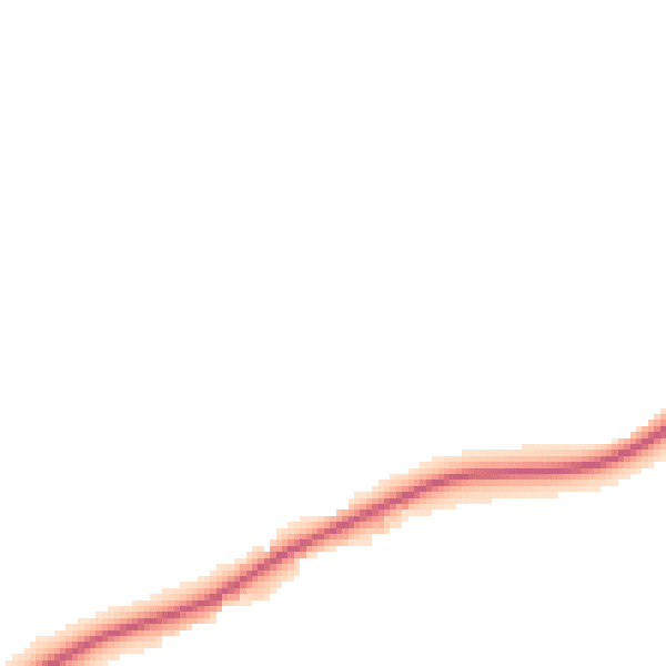 Night-time road noise heatmap for IP13 0AJ