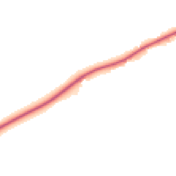 Night-time road noise heatmap for IP13 0BZ