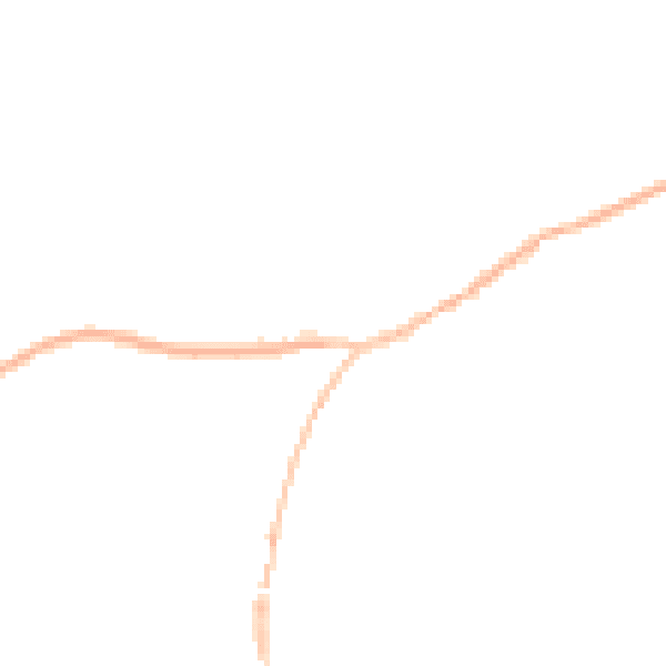 Night-time road noise heatmap for IP13 0RE