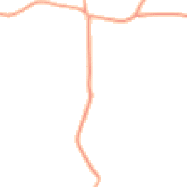 Daytime road noise heatmap for IP13 7QP