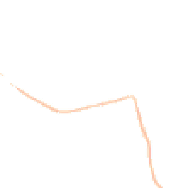 Night-time road noise heatmap for IP13 8DQ
