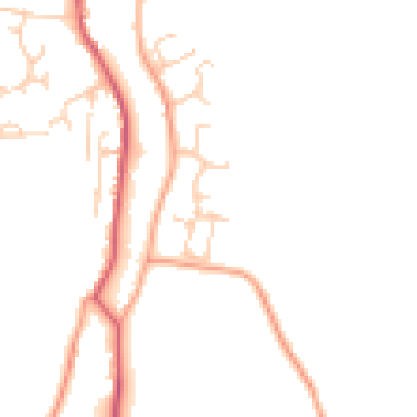 Daytime road noise heatmap for IP13 9FT