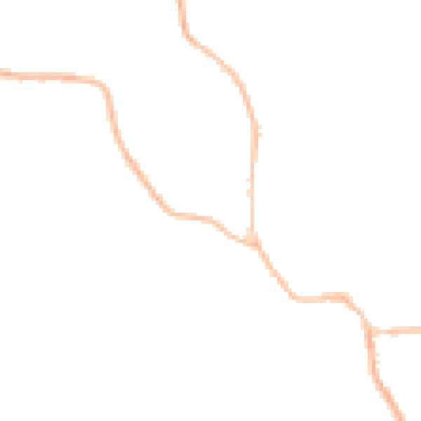 Night-time road noise heatmap for IP13 9HJ
