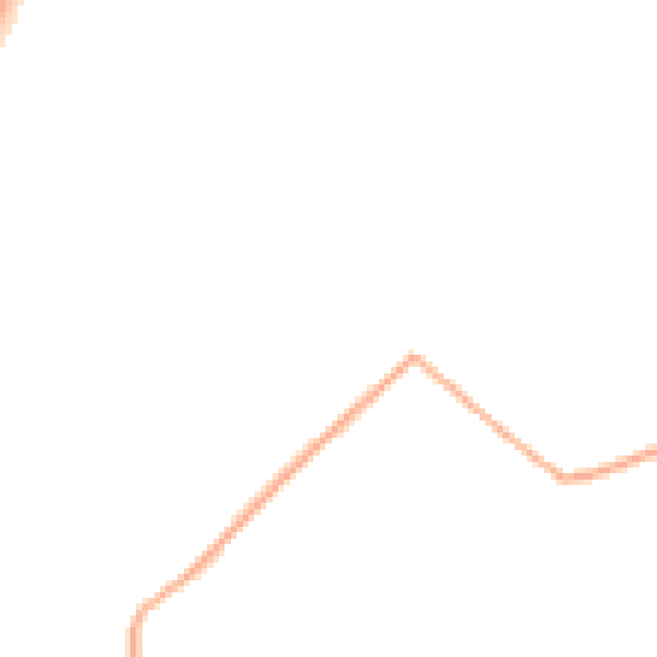 Daytime road noise heatmap for IP13 9JE