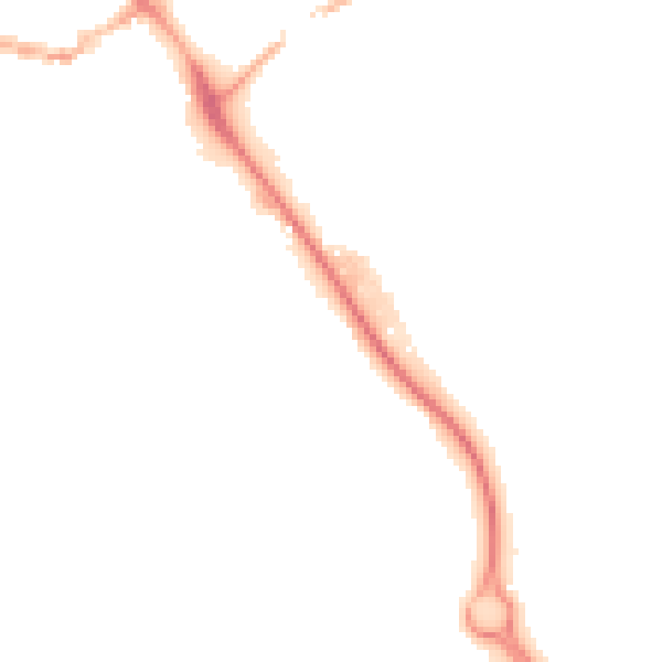 Night-time road noise heatmap for IP14 1BX