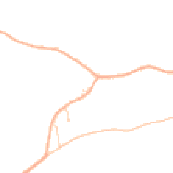 Daytime road noise heatmap for IP14 3RY