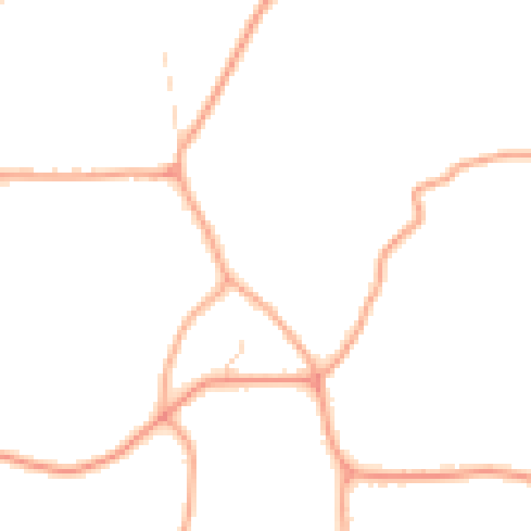 Daytime road noise heatmap for IP14 4RY