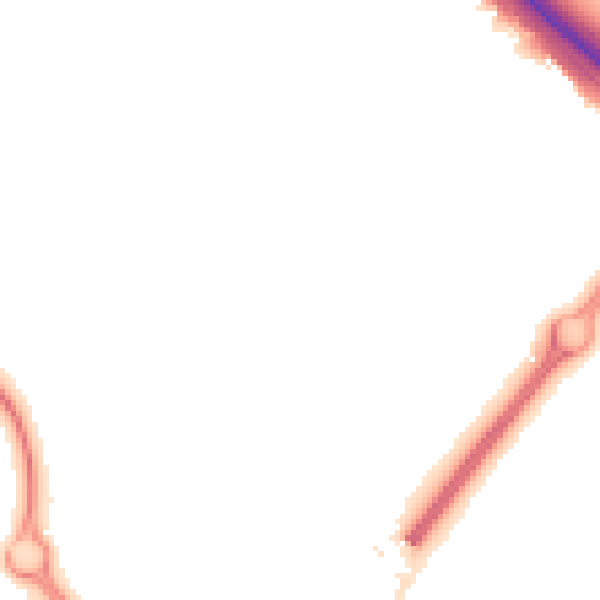 Night-time road noise heatmap for IP14 5XQ