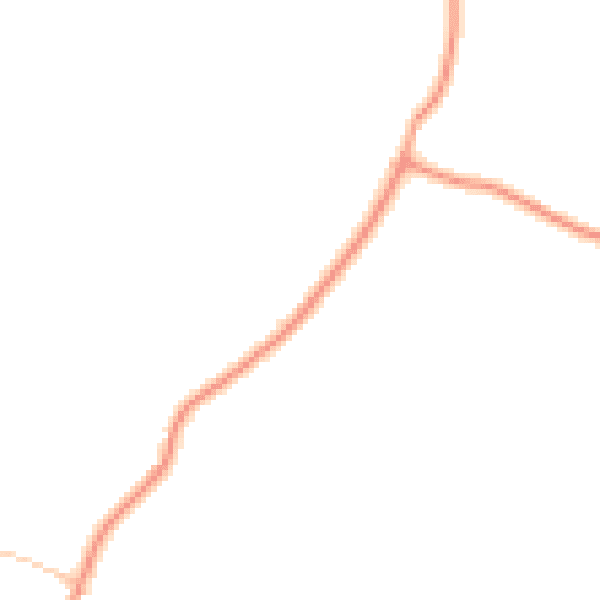 Daytime road noise heatmap for IP14 6NB