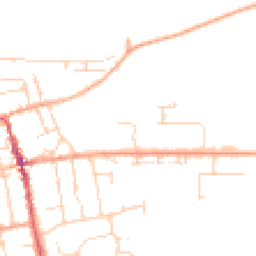 Daytime road noise heatmap for IP16 4LP