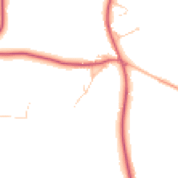 Daytime road noise heatmap for IP16 4PZ