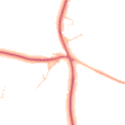 Daytime road noise heatmap for IP16 4WH
