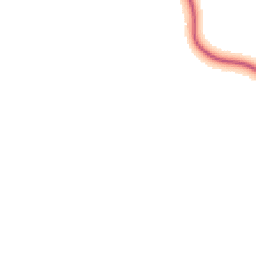 Daytime road noise heatmap for IP19 0AQ