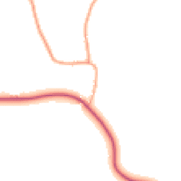 Daytime road noise heatmap for IP19 0AR