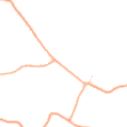 Daytime road noise heatmap for IP19 0DH