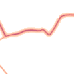 Daytime road noise heatmap for IP19 0DU