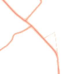 Daytime road noise heatmap for IP19 0NZ