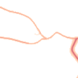 Daytime road noise heatmap for IP19 0QH
