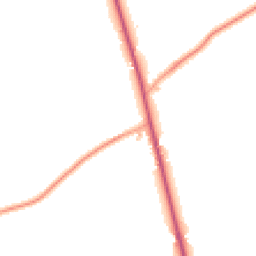 Daytime road noise heatmap for IP19 0RW