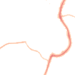 Night-time road noise heatmap for IP19 8BQ