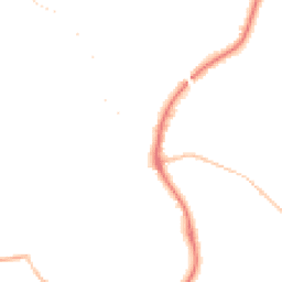 Night-time road noise heatmap for IP19 8RY
