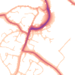 Daytime road noise heatmap for IP19 8SD
